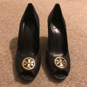 Tory Burch Peep-toe Wedge